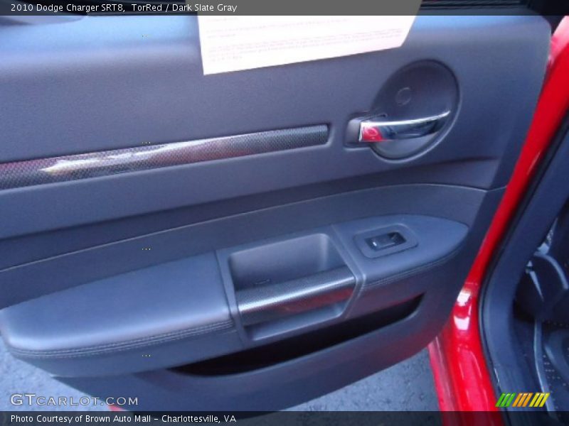 TorRed / Dark Slate Gray 2010 Dodge Charger SRT8