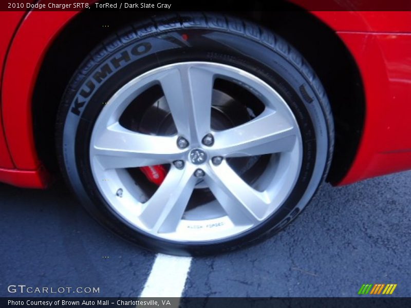 TorRed / Dark Slate Gray 2010 Dodge Charger SRT8