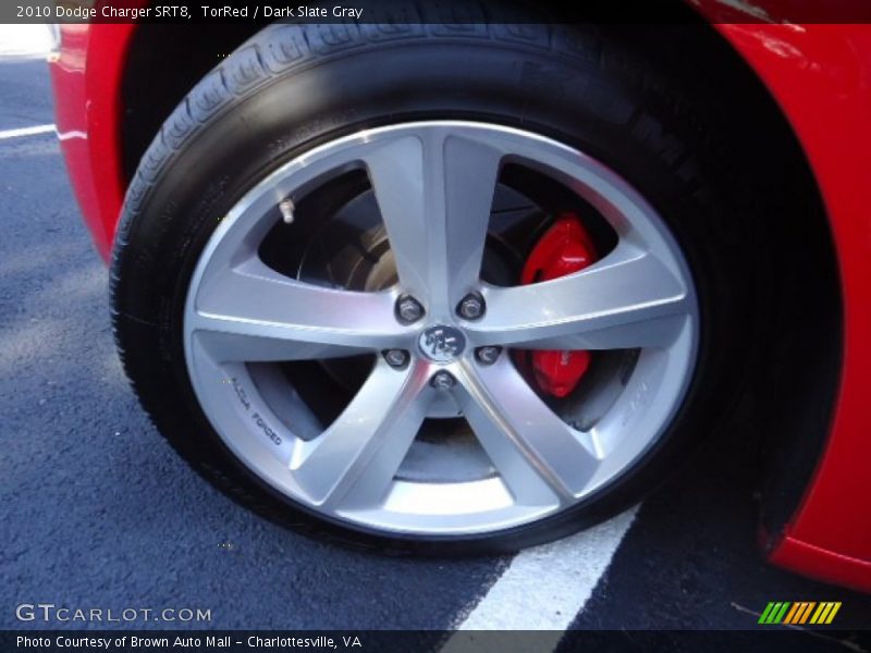 TorRed / Dark Slate Gray 2010 Dodge Charger SRT8