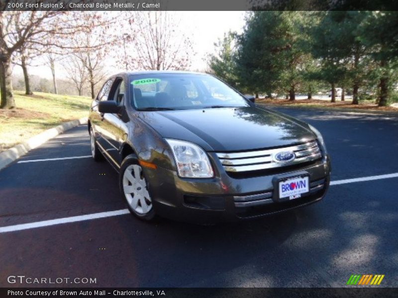 Charcoal Beige Metallic / Camel 2006 Ford Fusion S