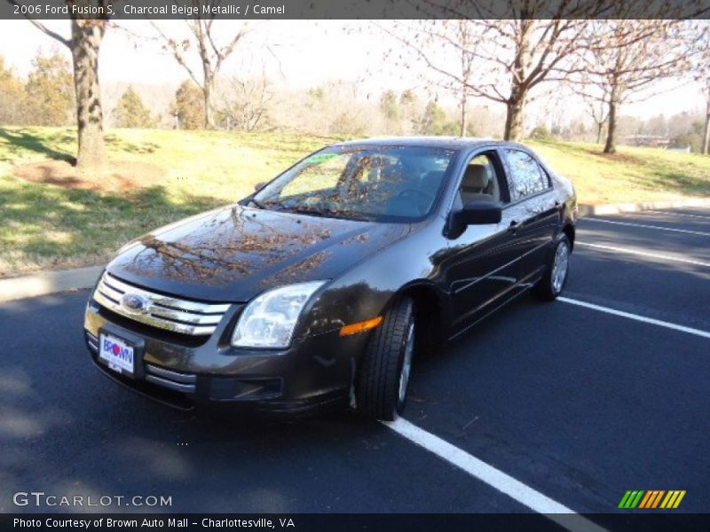 Charcoal Beige Metallic / Camel 2006 Ford Fusion S