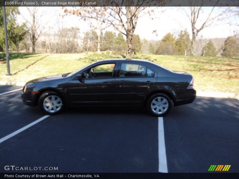 Charcoal Beige Metallic / Camel 2006 Ford Fusion S