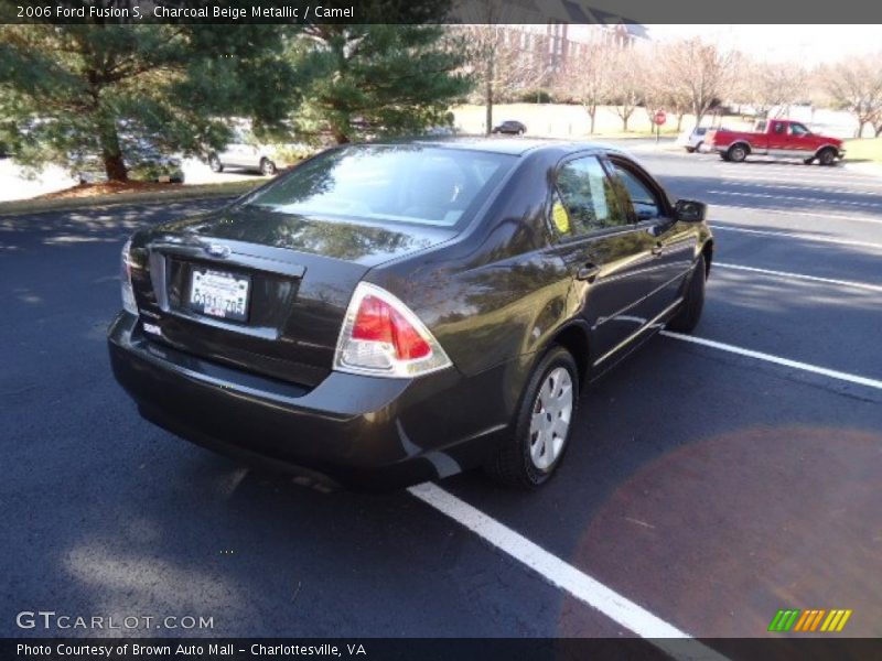 Charcoal Beige Metallic / Camel 2006 Ford Fusion S