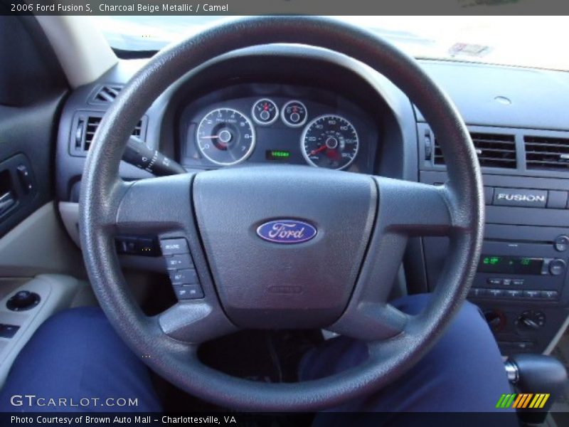 Charcoal Beige Metallic / Camel 2006 Ford Fusion S