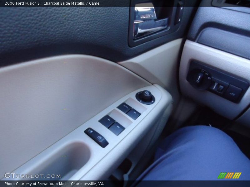Charcoal Beige Metallic / Camel 2006 Ford Fusion S