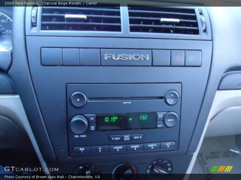 Controls of 2006 Fusion S