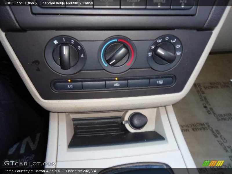 Charcoal Beige Metallic / Camel 2006 Ford Fusion S