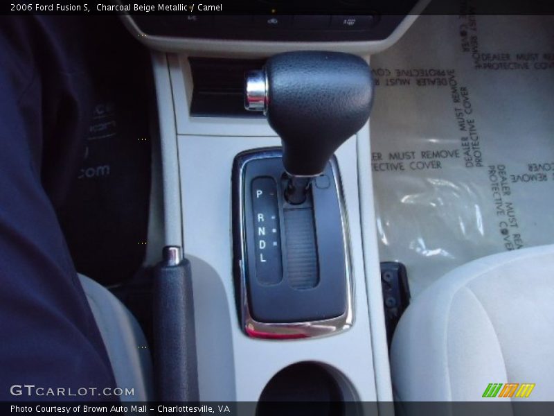  2006 Fusion S 5 Speed Automatic Shifter