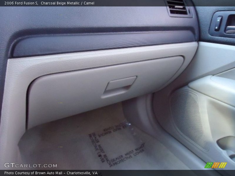 Charcoal Beige Metallic / Camel 2006 Ford Fusion S