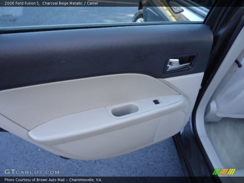 Charcoal Beige Metallic / Camel 2006 Ford Fusion S