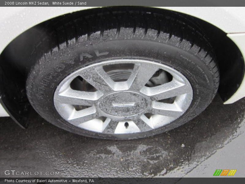 White Suede / Sand 2008 Lincoln MKZ Sedan