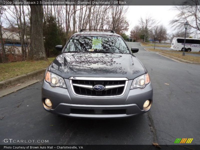 Diamond Gray Metallic / Off Black 2009 Subaru Outback 2.5i Special Edition Wagon