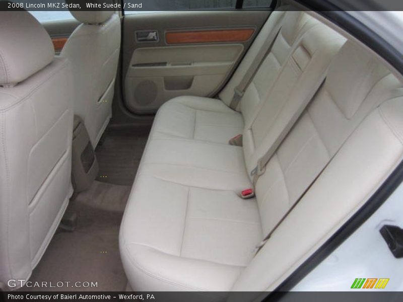 White Suede / Sand 2008 Lincoln MKZ Sedan