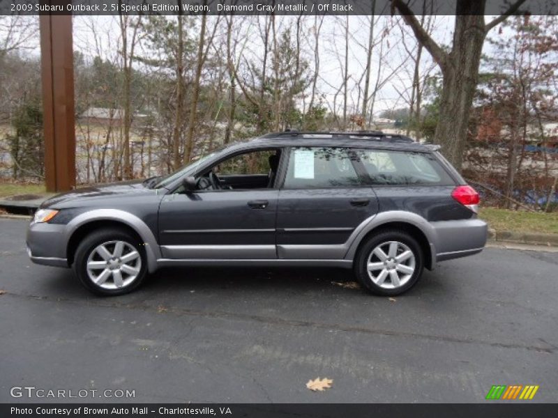  2009 Outback 2.5i Special Edition Wagon Diamond Gray Metallic