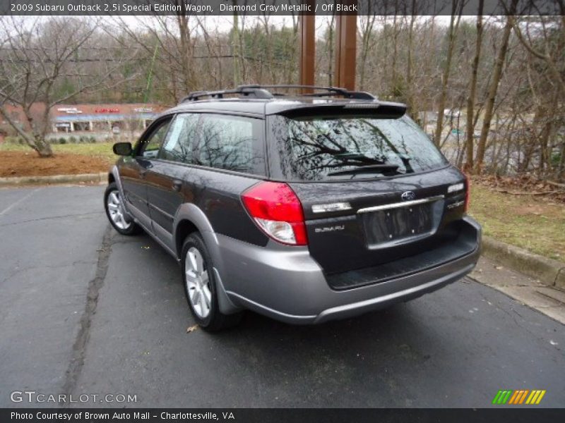 Diamond Gray Metallic / Off Black 2009 Subaru Outback 2.5i Special Edition Wagon
