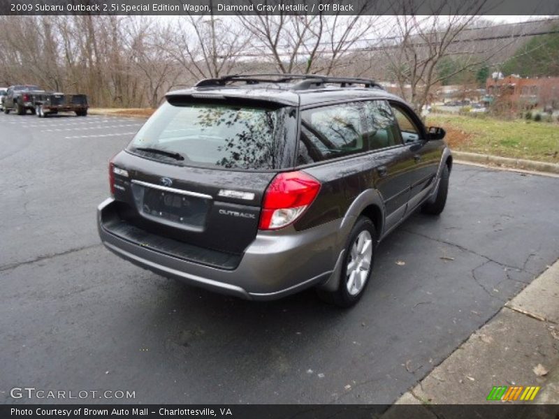 Diamond Gray Metallic / Off Black 2009 Subaru Outback 2.5i Special Edition Wagon