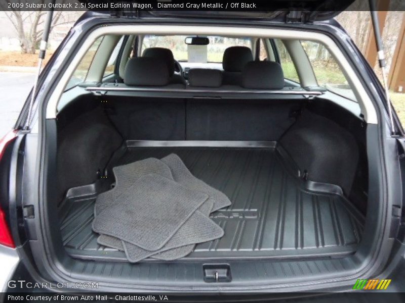 Diamond Gray Metallic / Off Black 2009 Subaru Outback 2.5i Special Edition Wagon