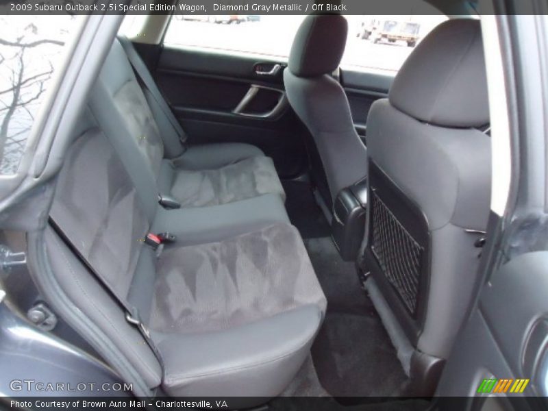 Diamond Gray Metallic / Off Black 2009 Subaru Outback 2.5i Special Edition Wagon
