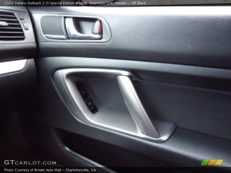 Diamond Gray Metallic / Off Black 2009 Subaru Outback 2.5i Special Edition Wagon