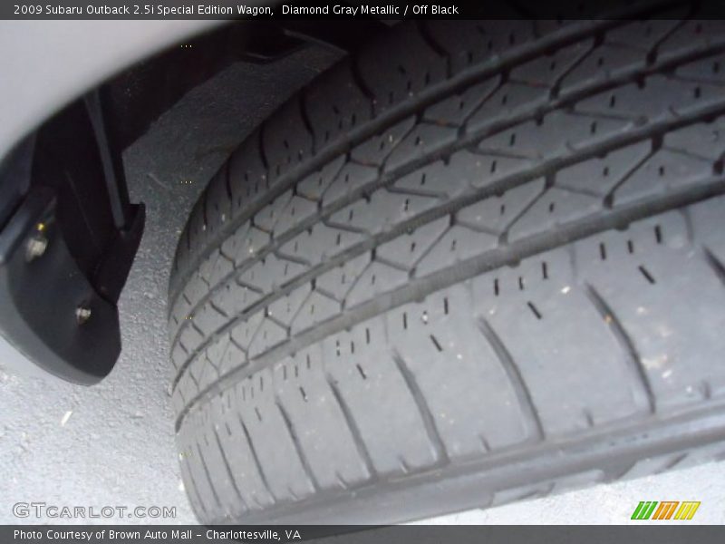 Diamond Gray Metallic / Off Black 2009 Subaru Outback 2.5i Special Edition Wagon