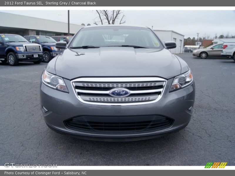 Sterling Grey / Charcoal Black 2012 Ford Taurus SEL