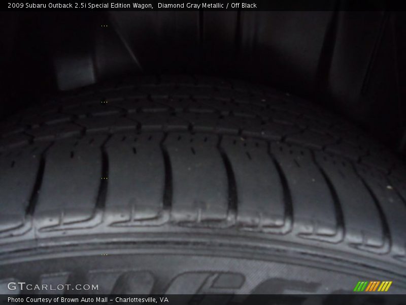 Diamond Gray Metallic / Off Black 2009 Subaru Outback 2.5i Special Edition Wagon