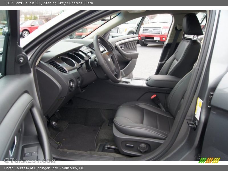 Sterling Grey / Charcoal Black 2012 Ford Taurus SEL