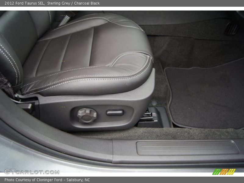 Sterling Grey / Charcoal Black 2012 Ford Taurus SEL
