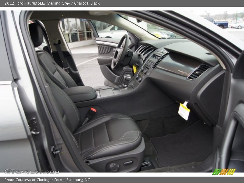 Sterling Grey / Charcoal Black 2012 Ford Taurus SEL
