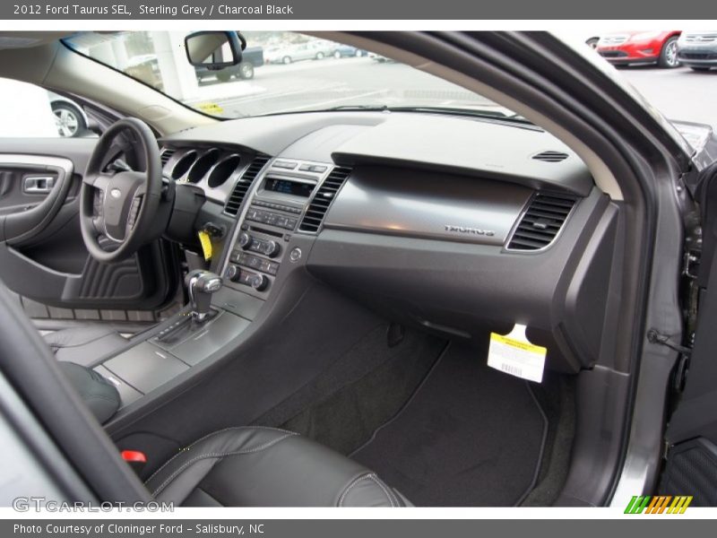 Sterling Grey / Charcoal Black 2012 Ford Taurus SEL