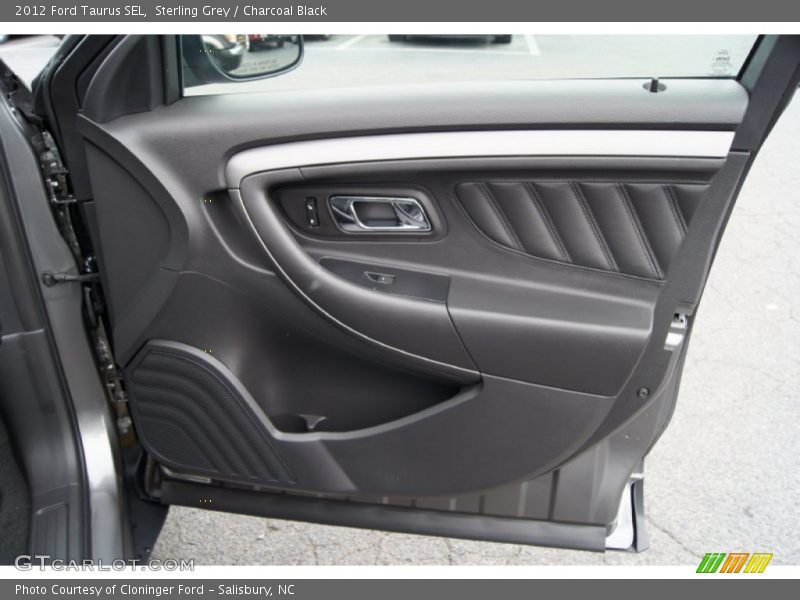 Sterling Grey / Charcoal Black 2012 Ford Taurus SEL