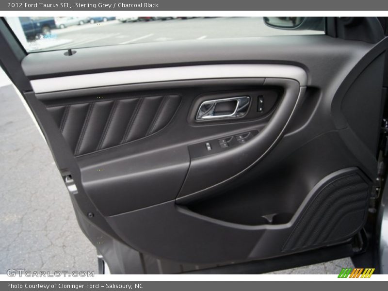 Sterling Grey / Charcoal Black 2012 Ford Taurus SEL