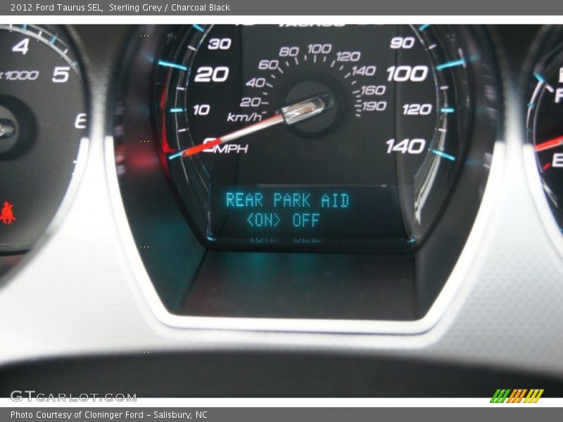 Sterling Grey / Charcoal Black 2012 Ford Taurus SEL