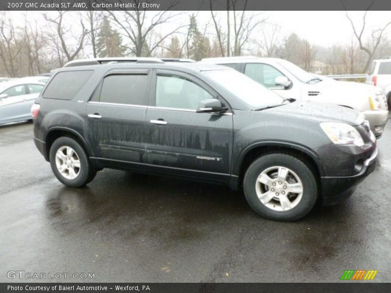 Carbon Metallic / Ebony 2007 GMC Acadia SLT AWD