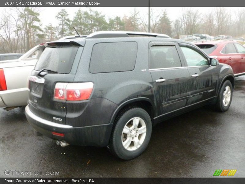 Carbon Metallic / Ebony 2007 GMC Acadia SLT AWD