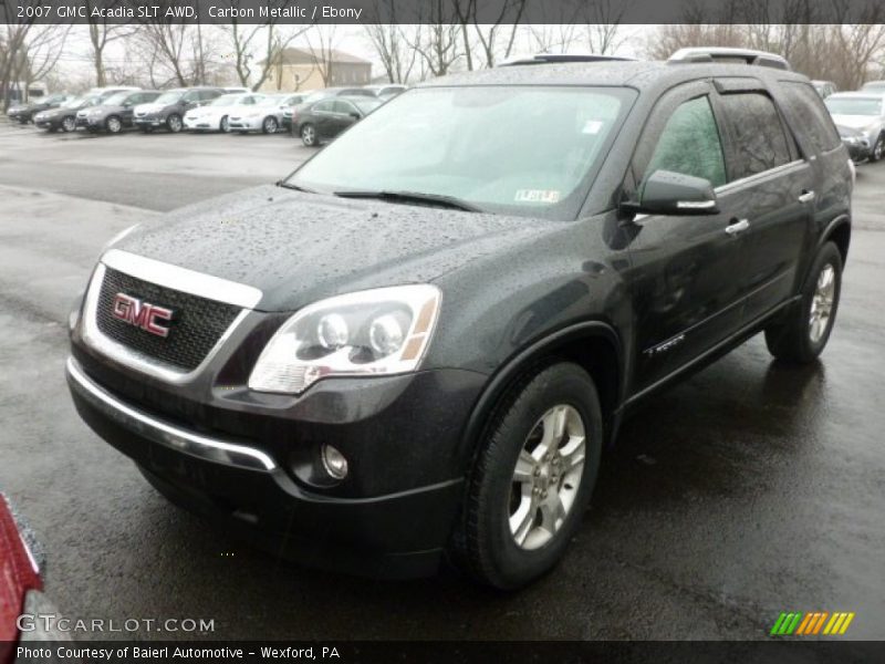 Carbon Metallic / Ebony 2007 GMC Acadia SLT AWD