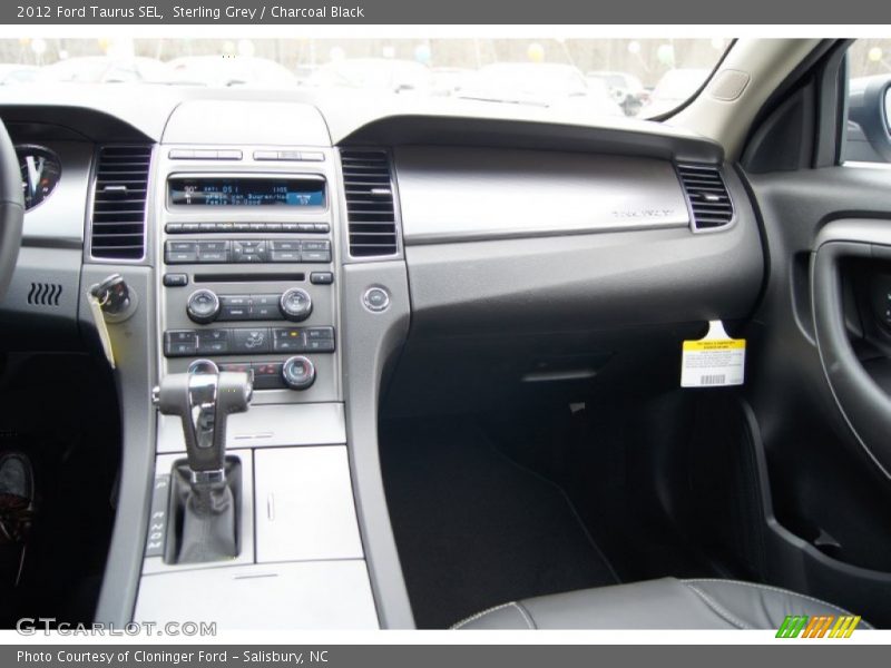 Sterling Grey / Charcoal Black 2012 Ford Taurus SEL