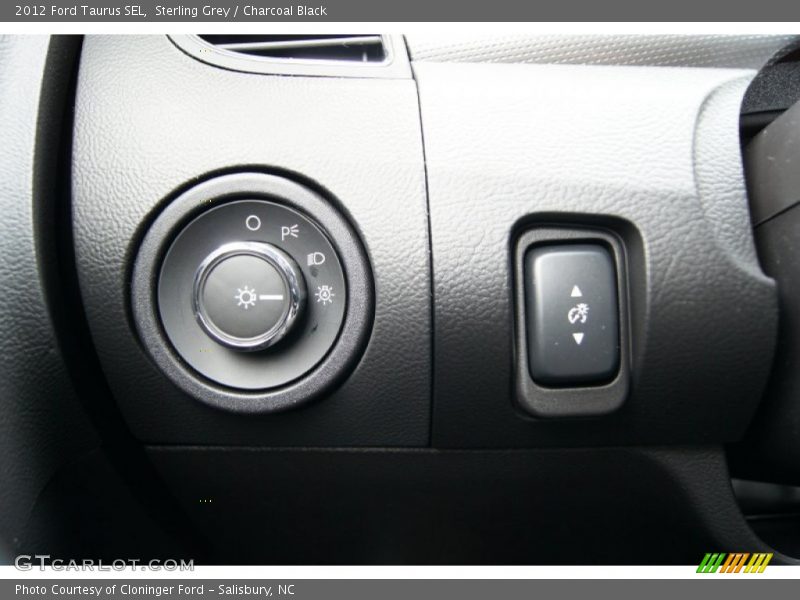 Sterling Grey / Charcoal Black 2012 Ford Taurus SEL