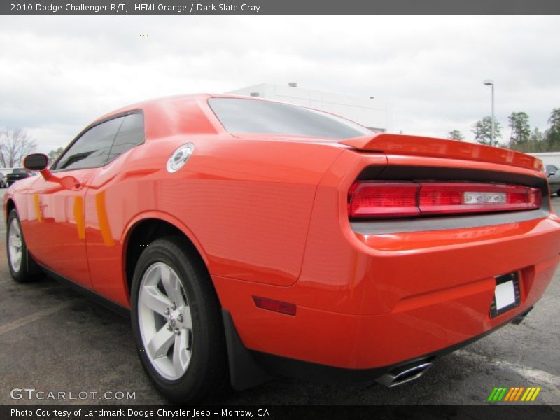HEMI Orange / Dark Slate Gray 2010 Dodge Challenger R/T