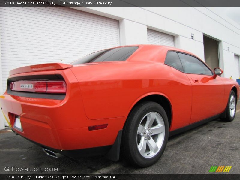 HEMI Orange / Dark Slate Gray 2010 Dodge Challenger R/T