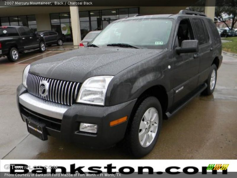 Black / Charcoal Black 2007 Mercury Mountaineer