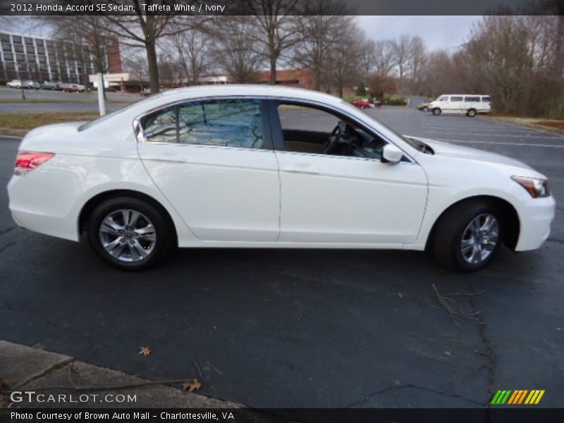 Taffeta White / Ivory 2012 Honda Accord SE Sedan