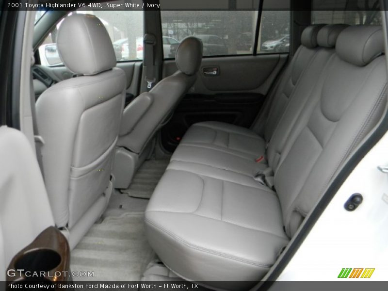 Super White / Ivory 2001 Toyota Highlander V6 4WD