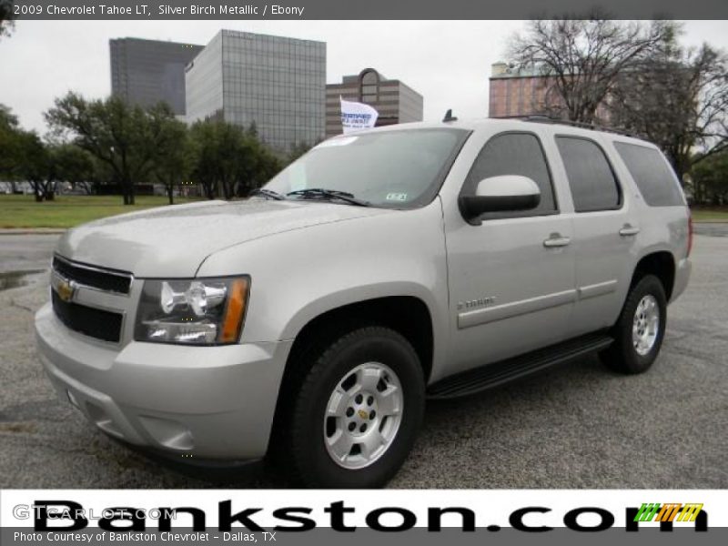 Silver Birch Metallic / Ebony 2009 Chevrolet Tahoe LT