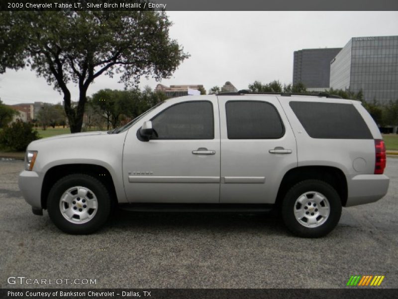 Silver Birch Metallic / Ebony 2009 Chevrolet Tahoe LT