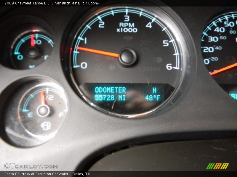 Silver Birch Metallic / Ebony 2009 Chevrolet Tahoe LT