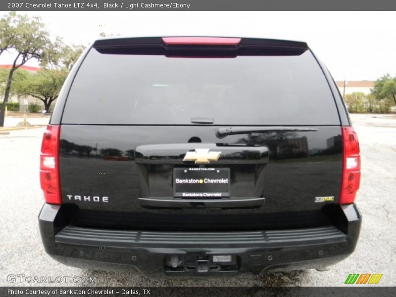 Black / Light Cashmere/Ebony 2007 Chevrolet Tahoe LTZ 4x4