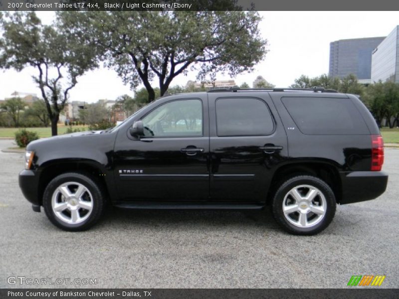 Black / Light Cashmere/Ebony 2007 Chevrolet Tahoe LTZ 4x4