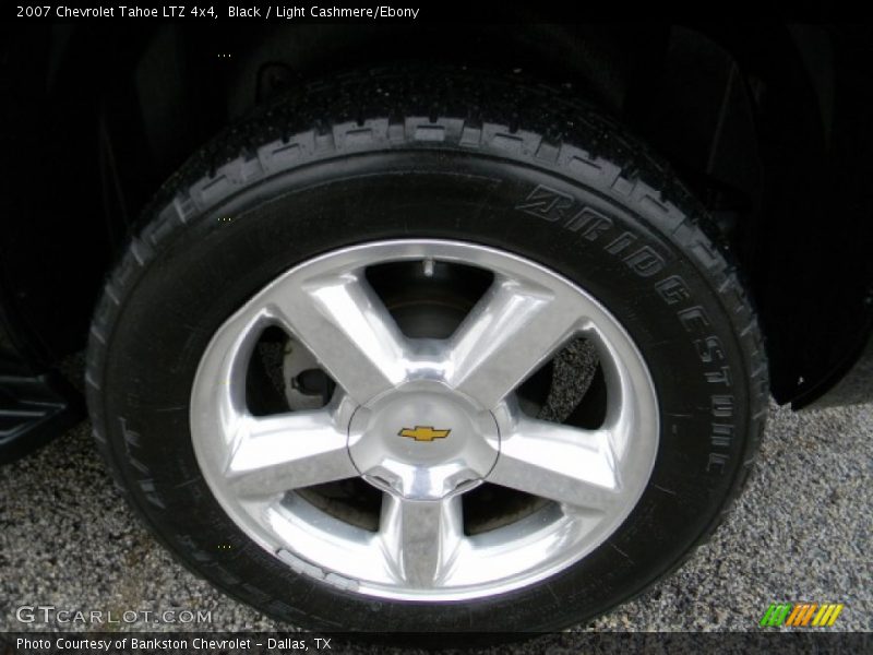 Black / Light Cashmere/Ebony 2007 Chevrolet Tahoe LTZ 4x4