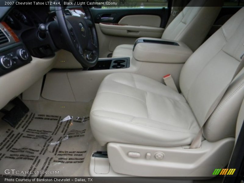 Black / Light Cashmere/Ebony 2007 Chevrolet Tahoe LTZ 4x4